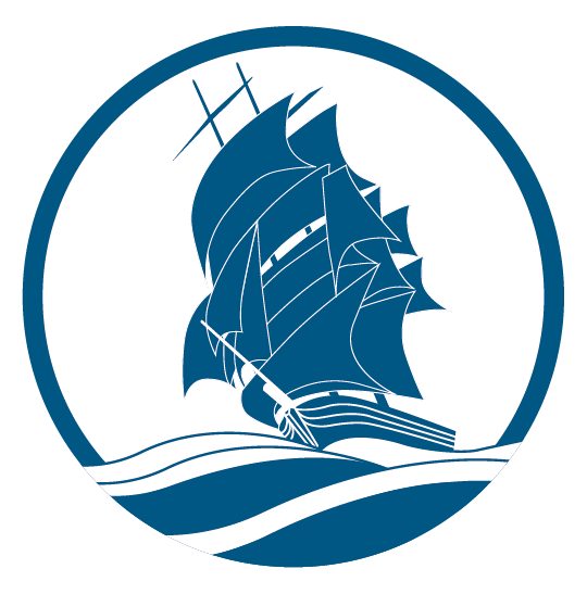 Logo maison édition Bleu tempête